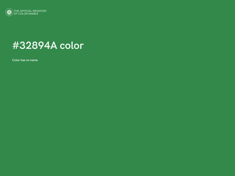 #32894A color image