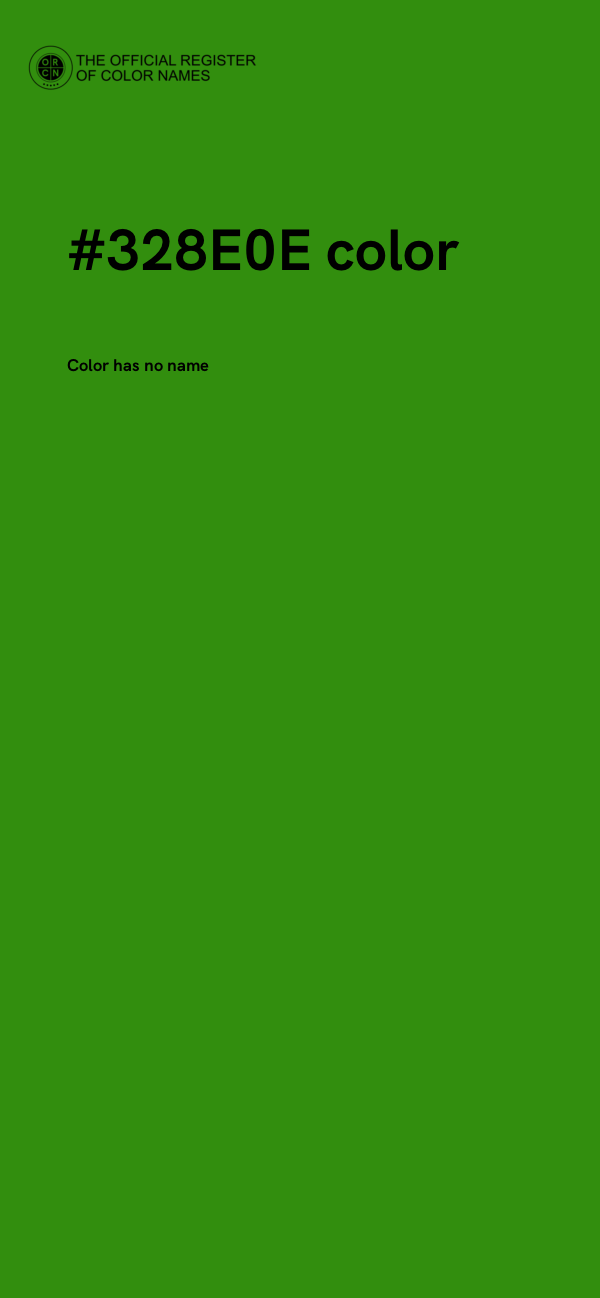 #328E0E color image