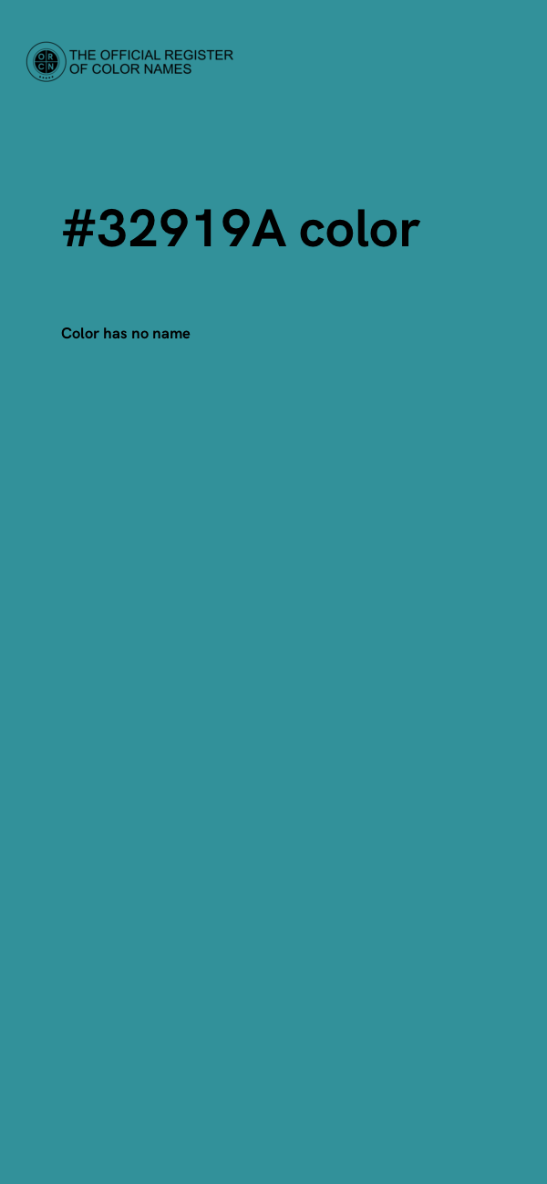 #32919A color image