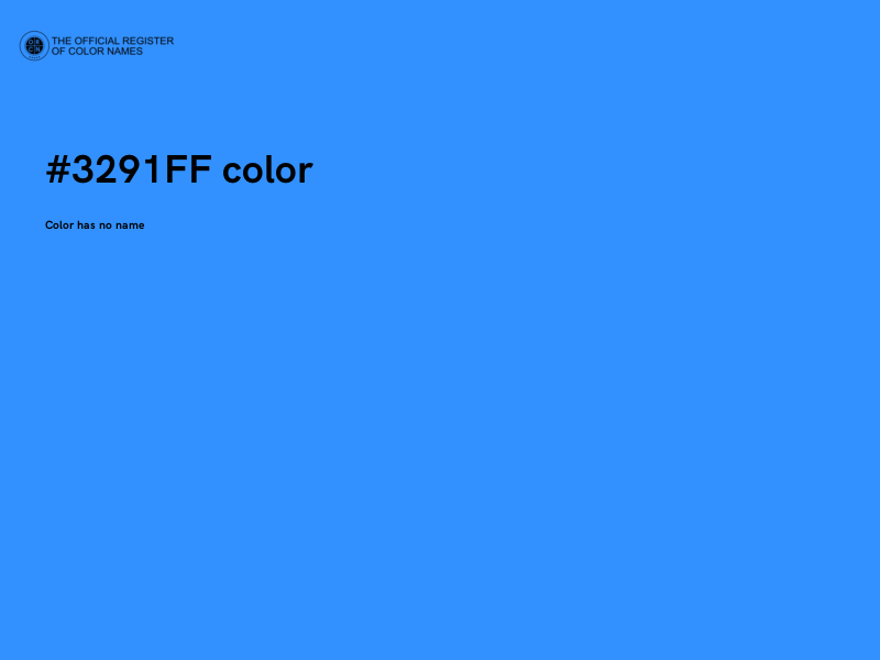 #3291FF color image