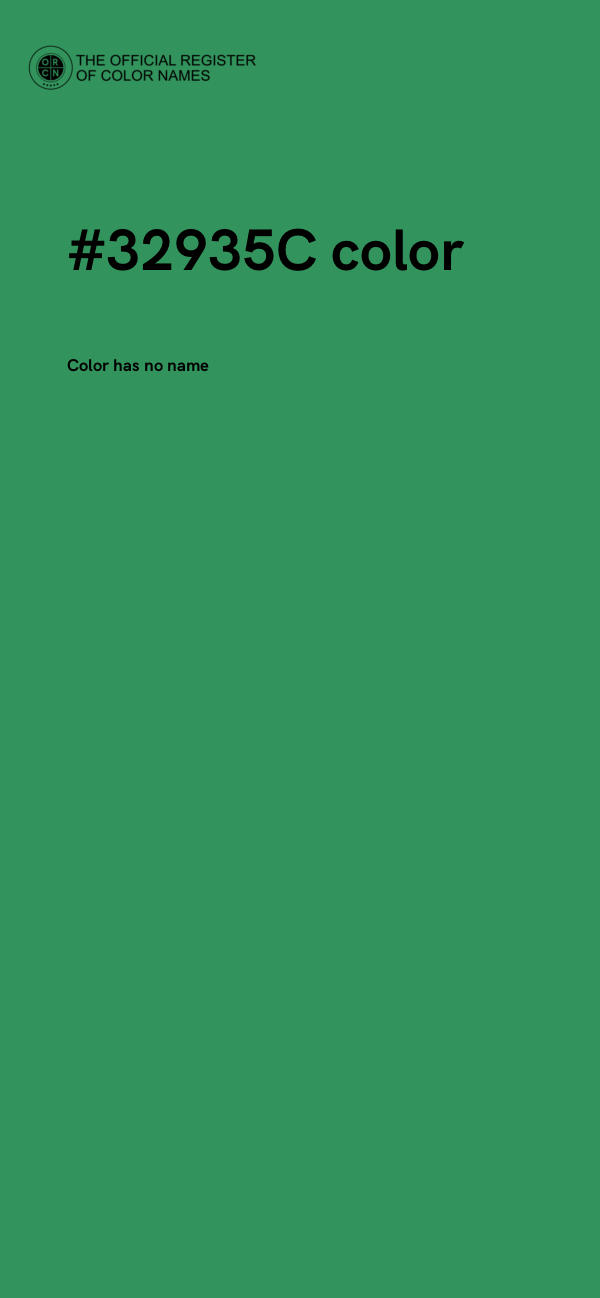 #32935C color image