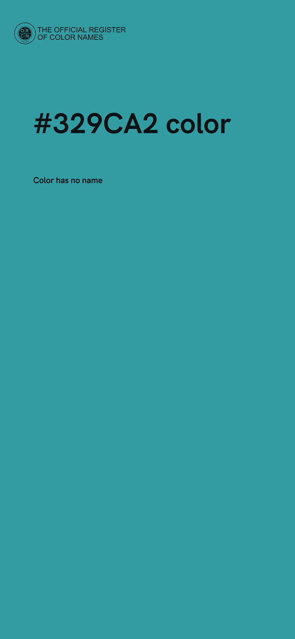 #329CA2 color image