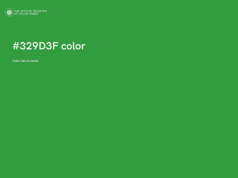 #329D3F color image