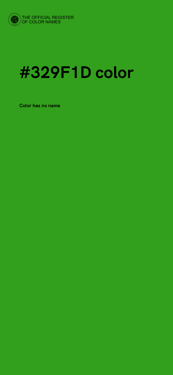 #329F1D color image
