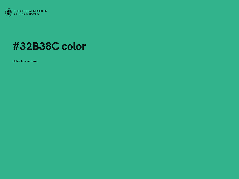 #32B38C color image