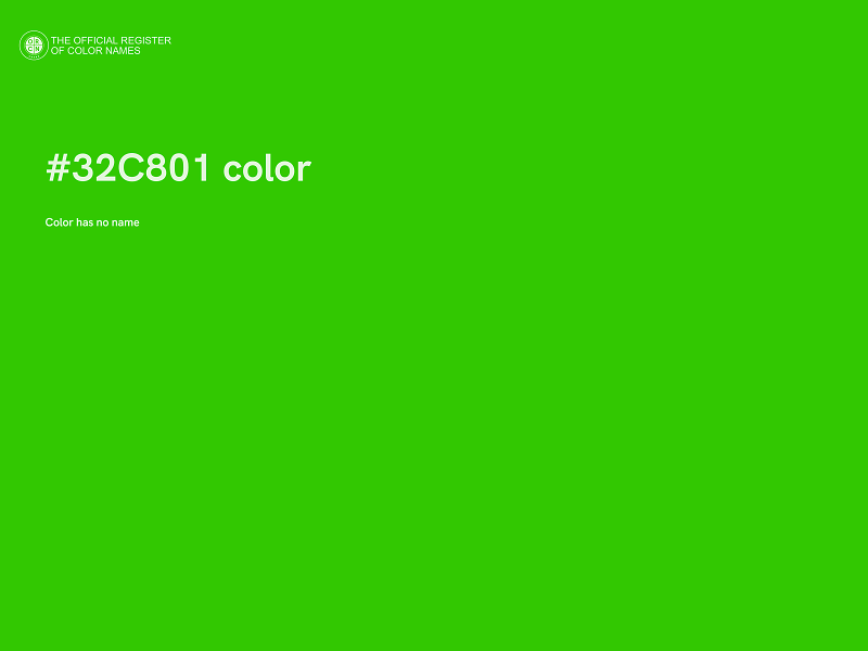 #32C801 color image