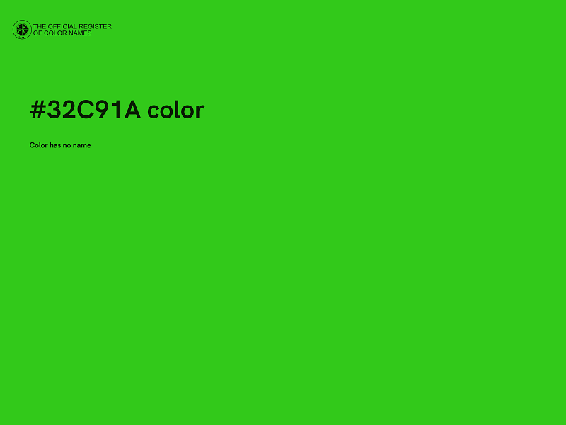 #32C91A color image