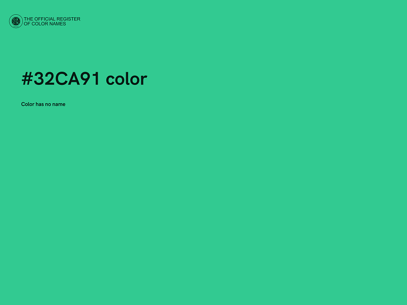#32CA91 color image