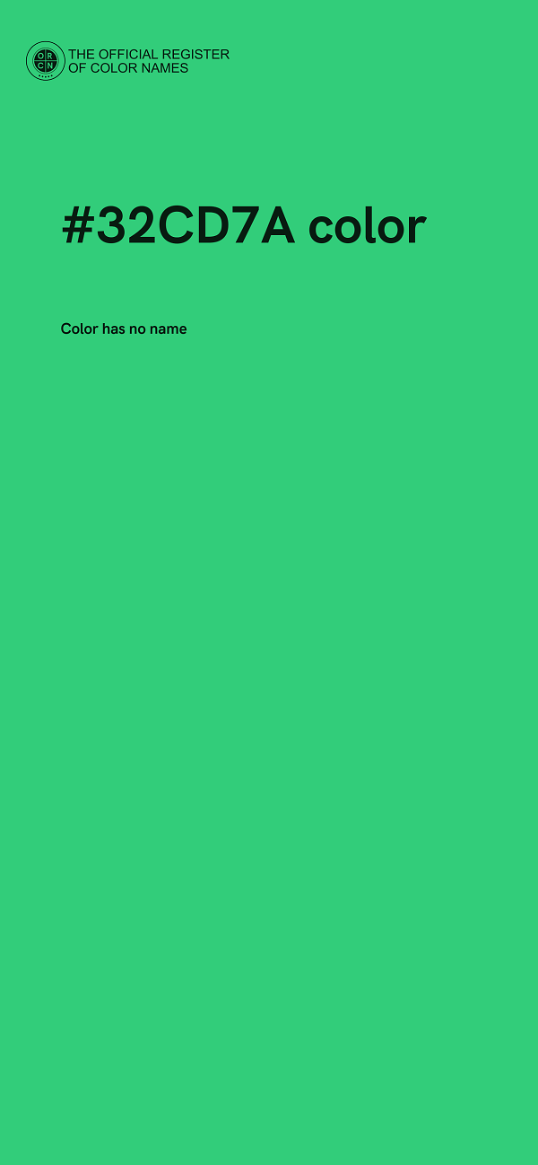 #32CD7A color image