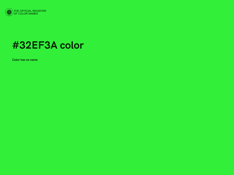 #32EF3A color image