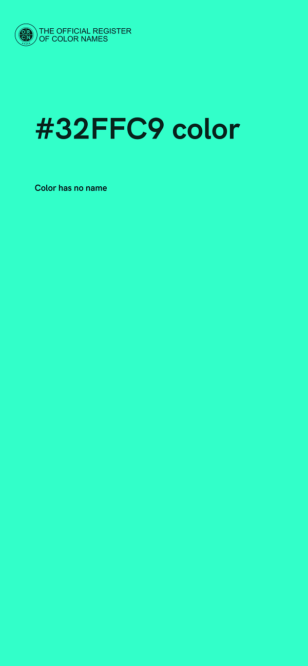 #32FFC9 color image
