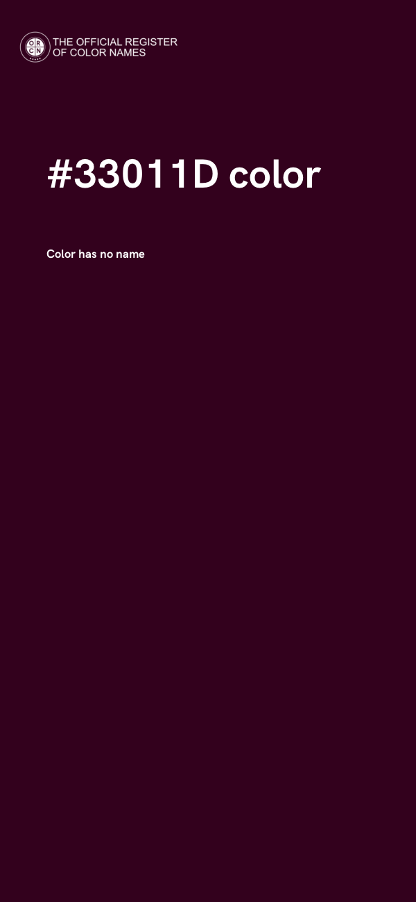 #33011D color image