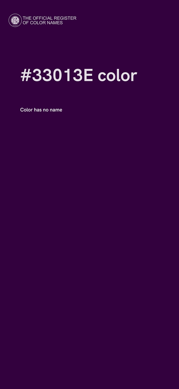 #33013E color image