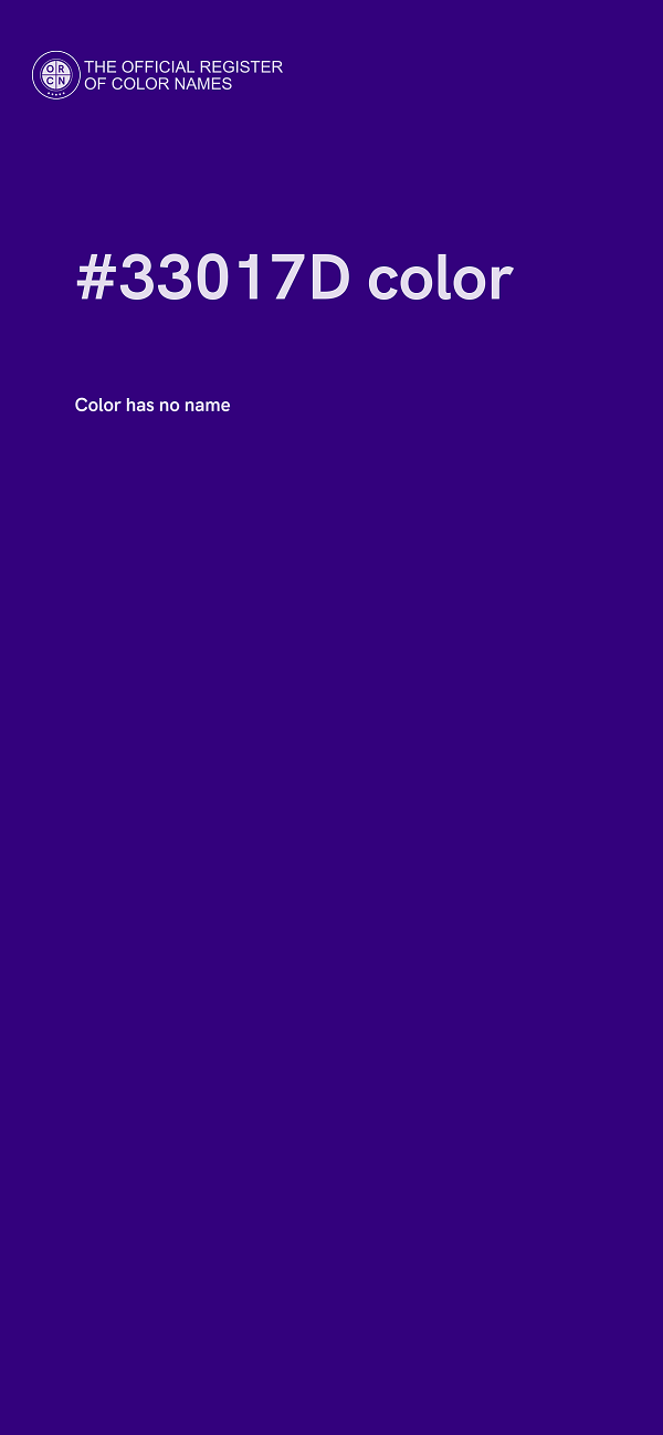 #33017D color image