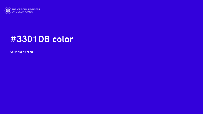 #3301DB color image