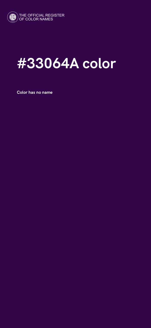 #33064A color image