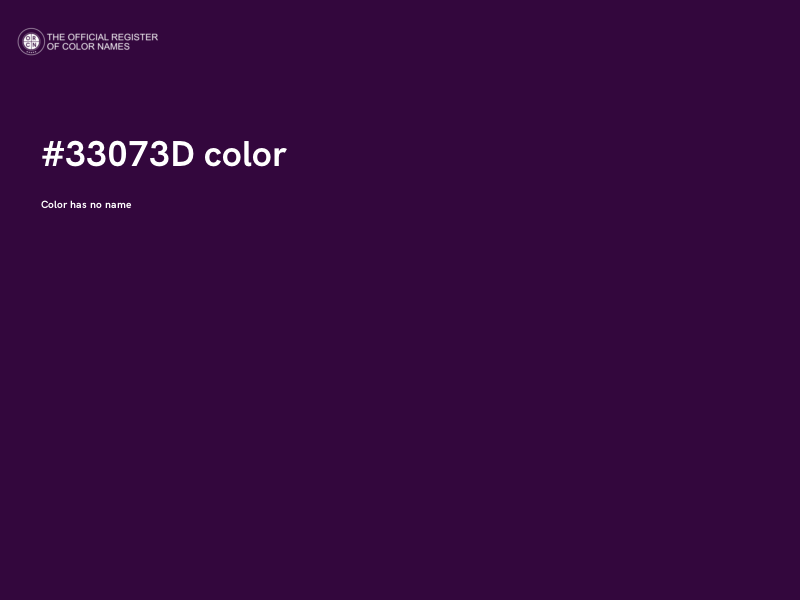 #33073D color image