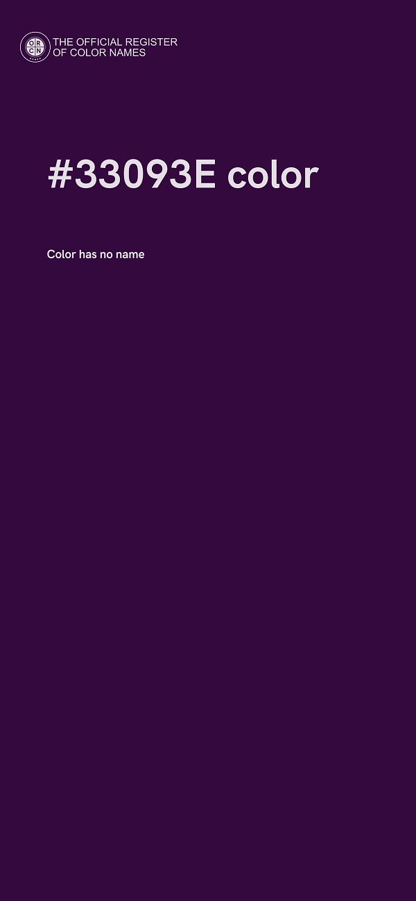 #33093E color image