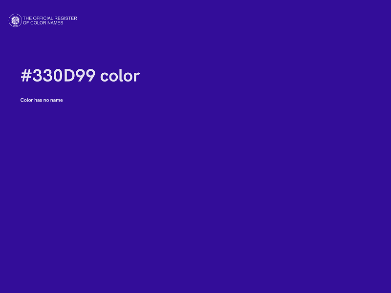 #330D99 color image