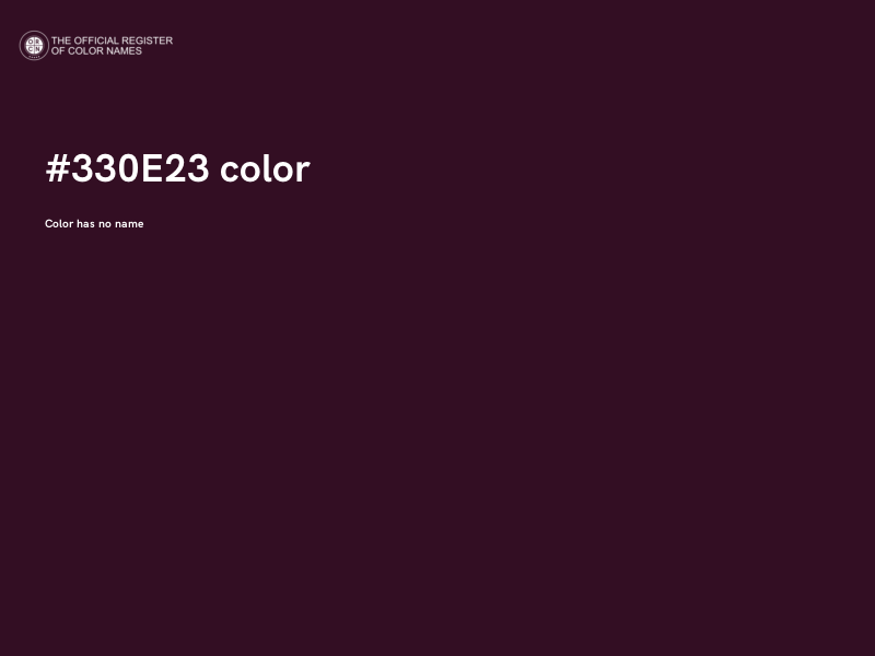 #330E23 color image
