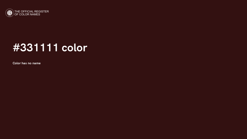#331111 color image