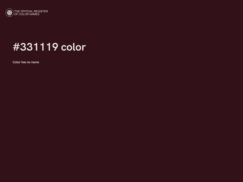 #331119 color image