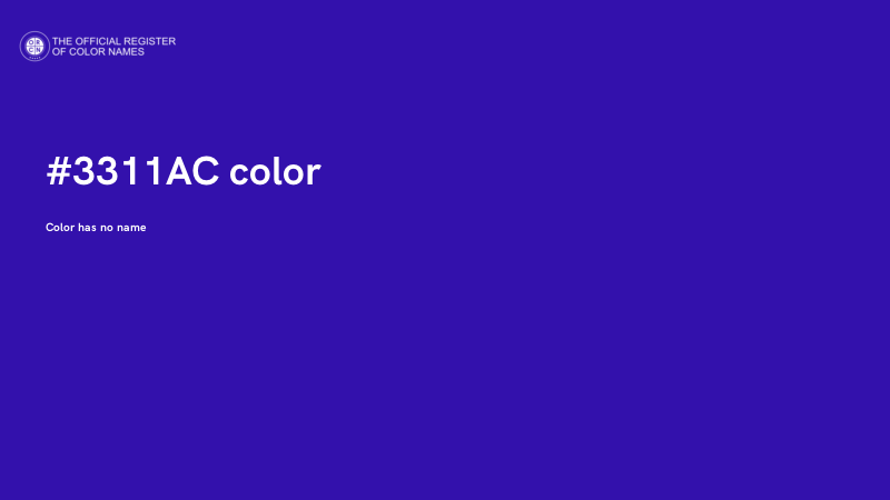 #3311AC color image