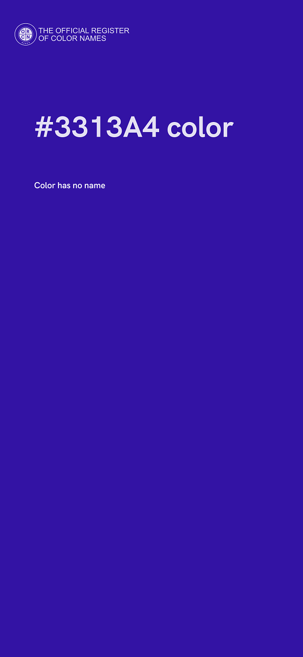 #3313A4 color image