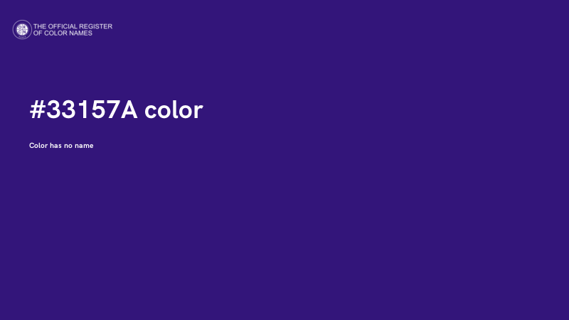 #33157A color image