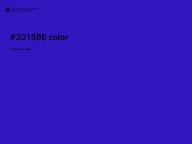 #3315BE color image