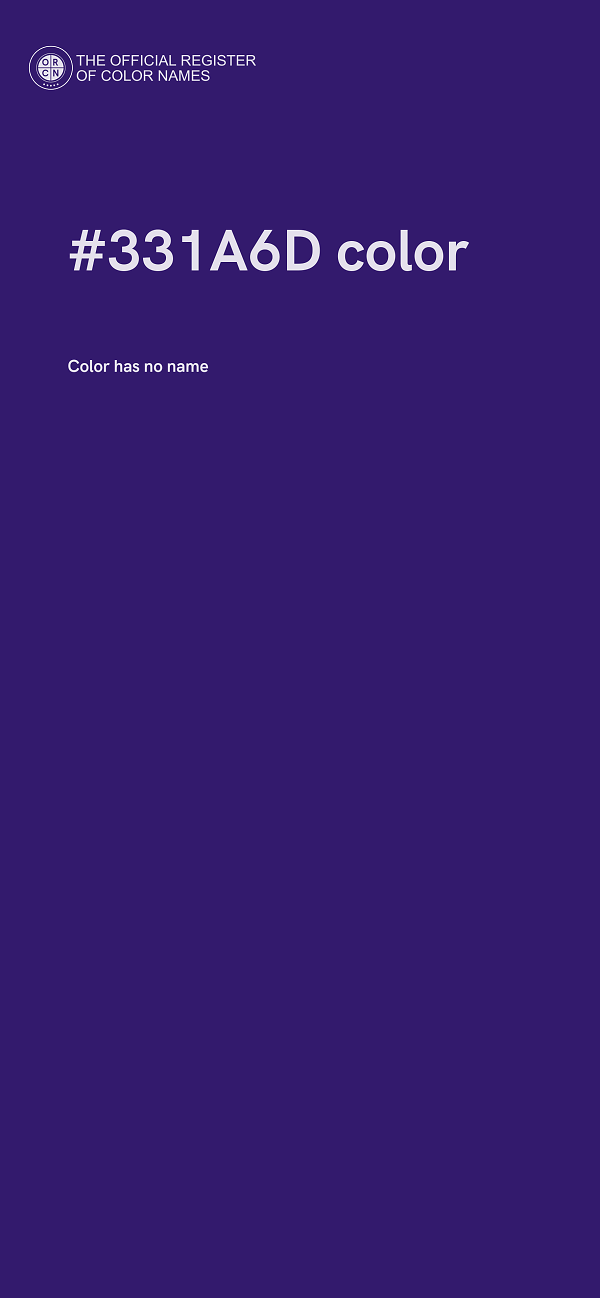 #331A6D color image