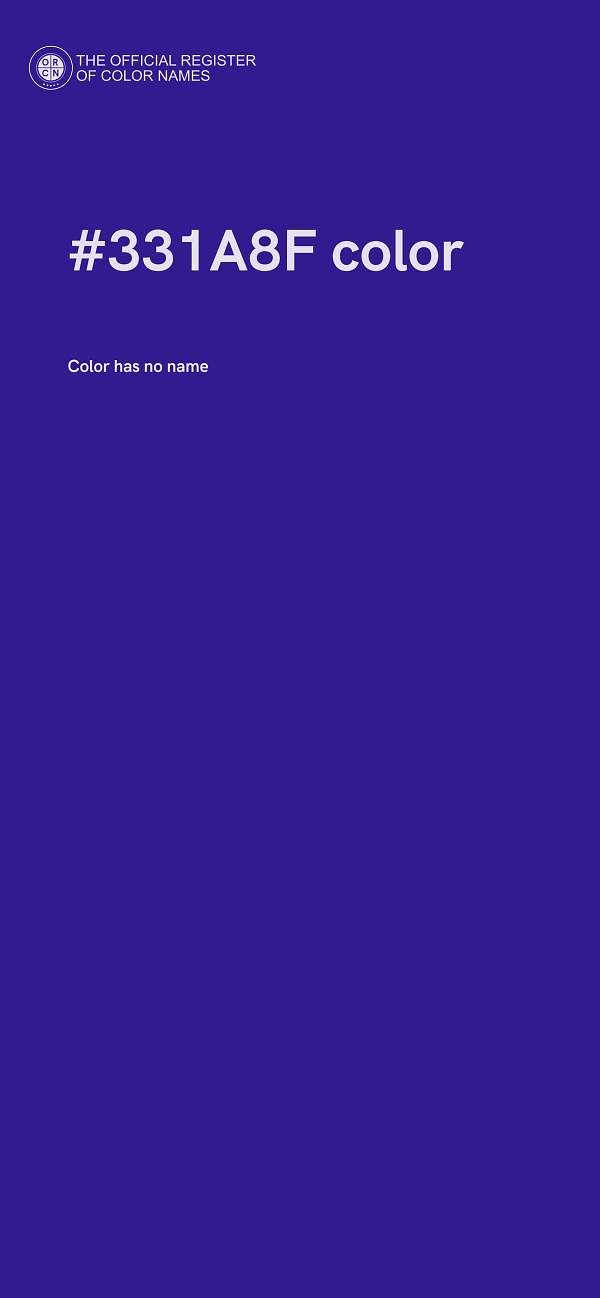 #331A8F color image