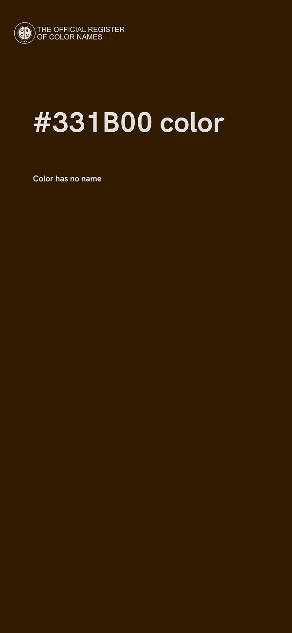 #331B00 color image