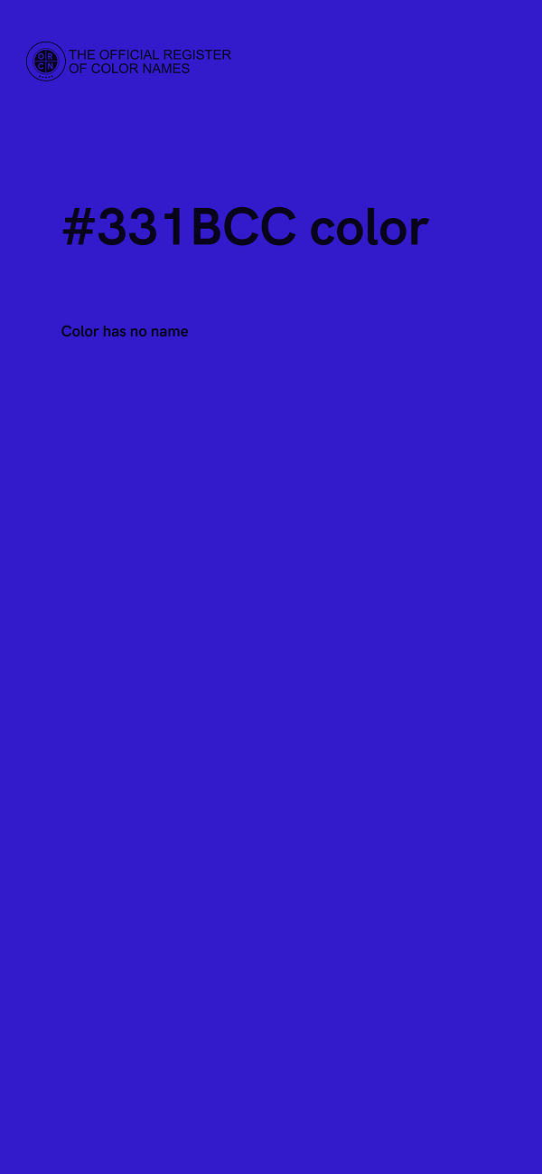 #331BCC color image