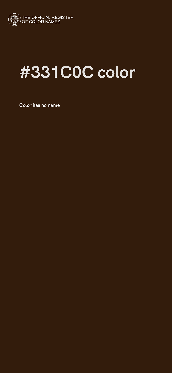 #331C0C color image