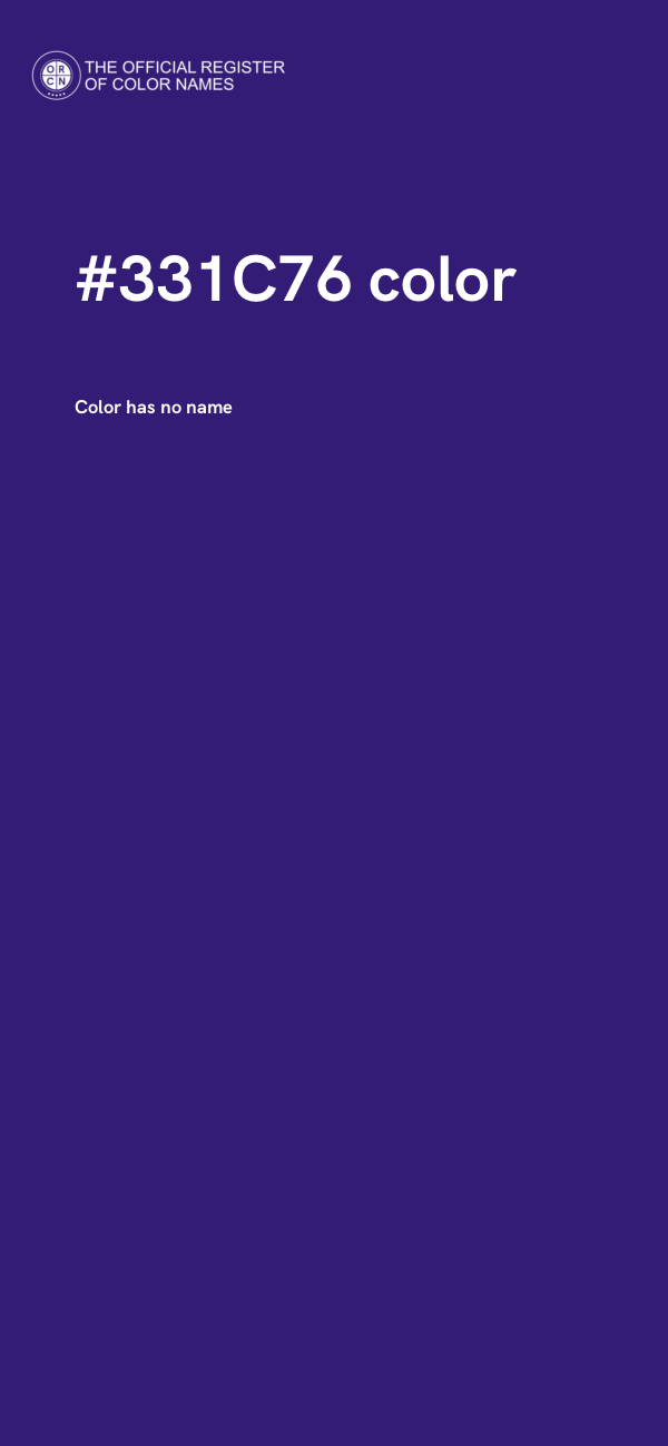 #331C76 color image
