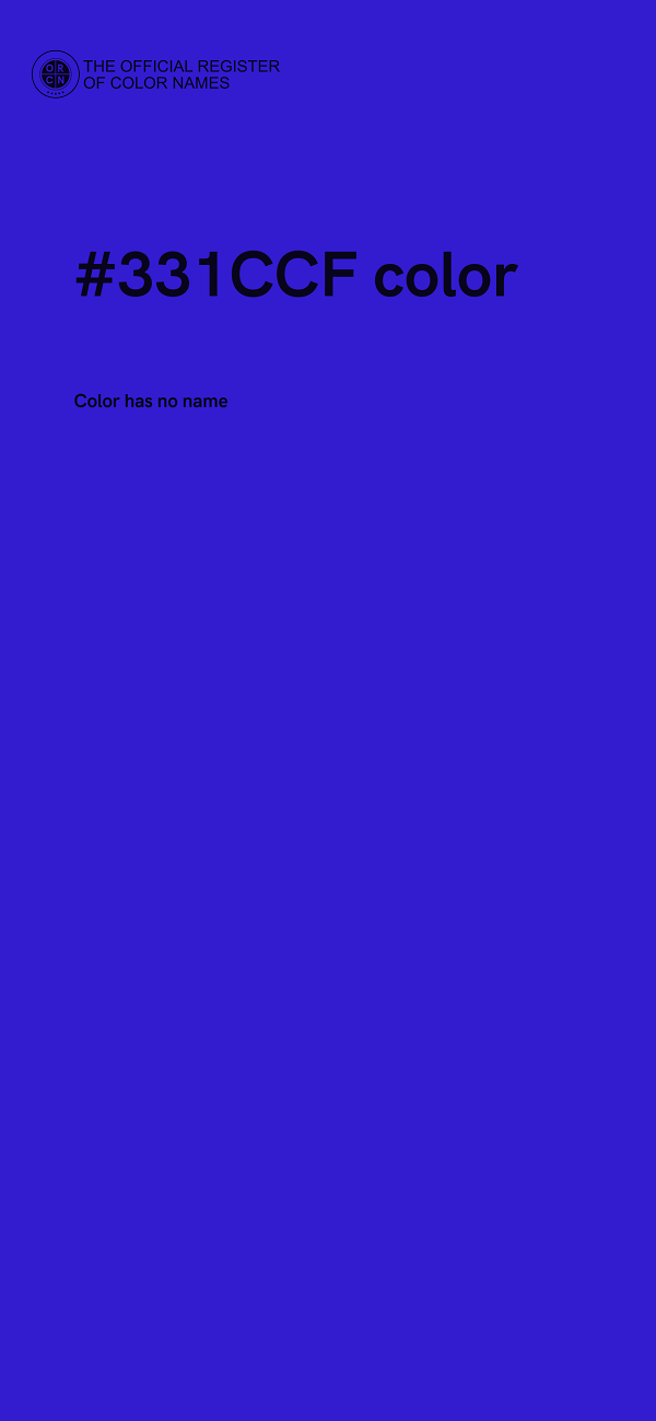 #331CCF color image