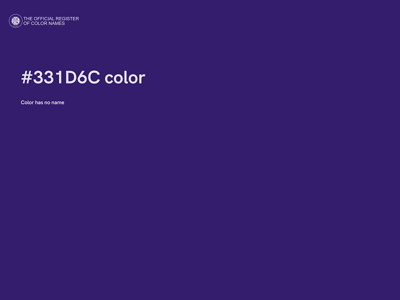#331D6C color image