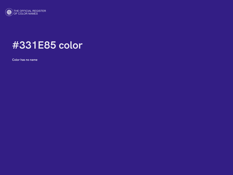 #331E85 color image
