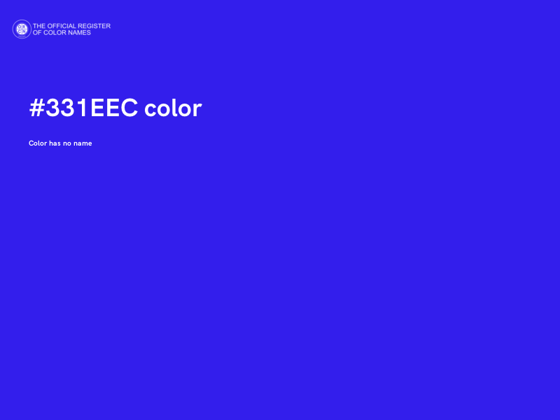 #331EEC color image