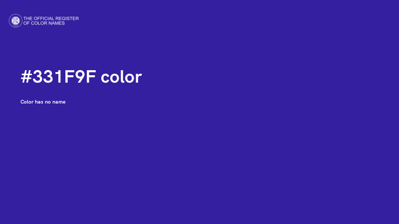 #331F9F color image