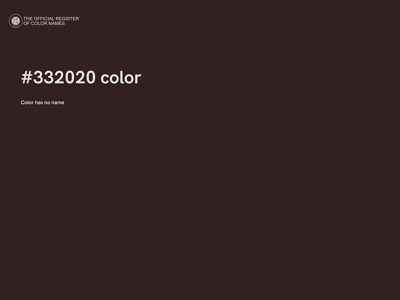 #332020 color image