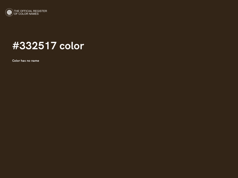 #332517 color image