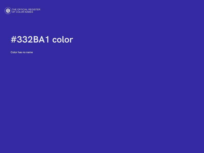 #332BA1 color image