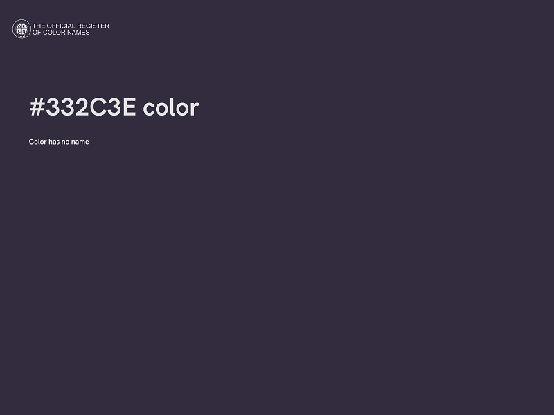 #332C3E color image