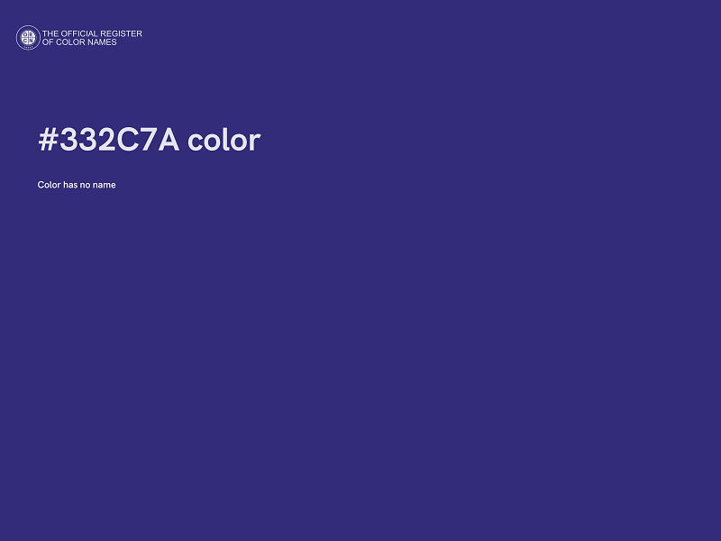 #332C7A color image
