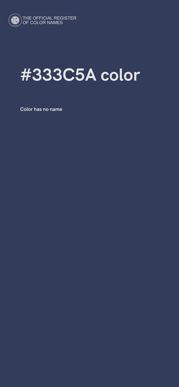 #333C5A color image