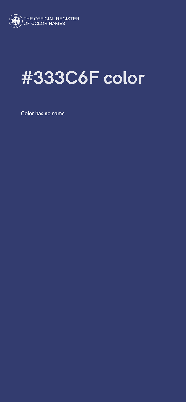 #333C6F color image