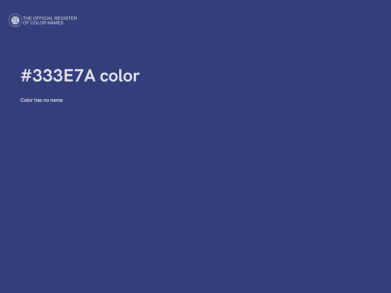 #333E7A color image