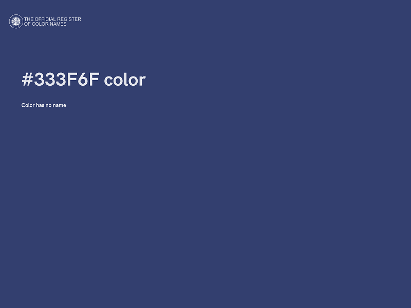 #333F6F color image